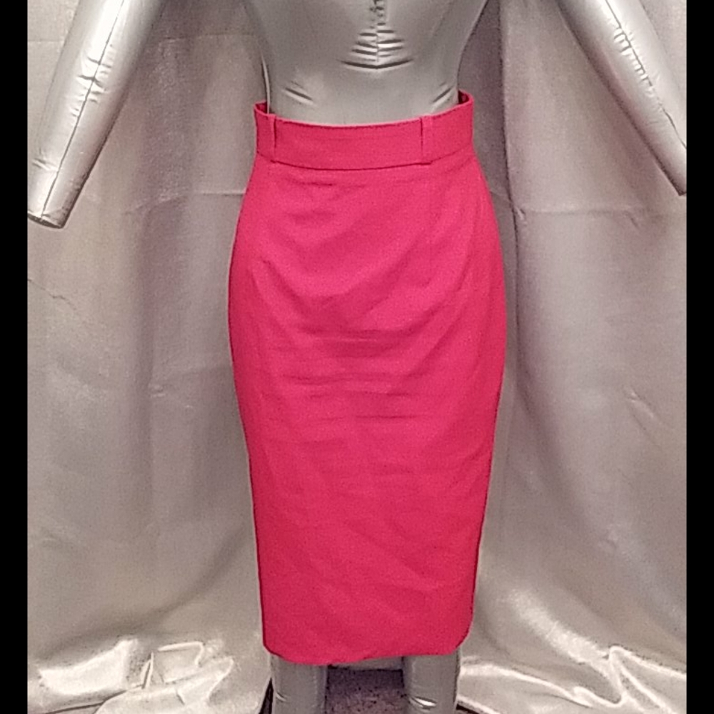 Red pencil skirt Sz. Small